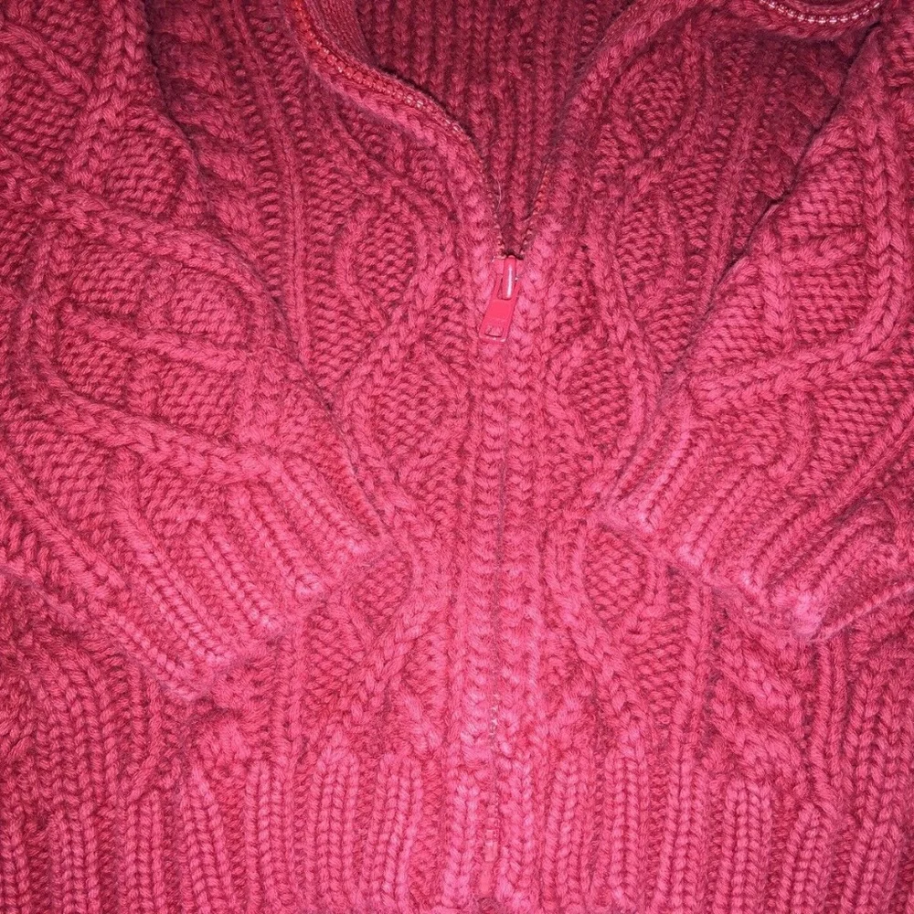 Baby GAP 12-24 months Red‎ Zip Front Sweater Hoodie